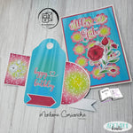 Digiset und Plott Blumenast, Plotterdatei, Sublimation, Digistamp, Digipaper - Sewando