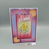 Plotterdatei Blumenast, Digiset, Sublimation, Digistamp, Digipaper - Sewando