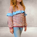 Schnittmuster *Girls Sweater Robin* #Hoodie Gr. 80-176 - Sewando