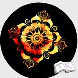 Plotterdatei Sonnenblumenmandala, Sublimation, Digistamp, Digipaper - Sewando