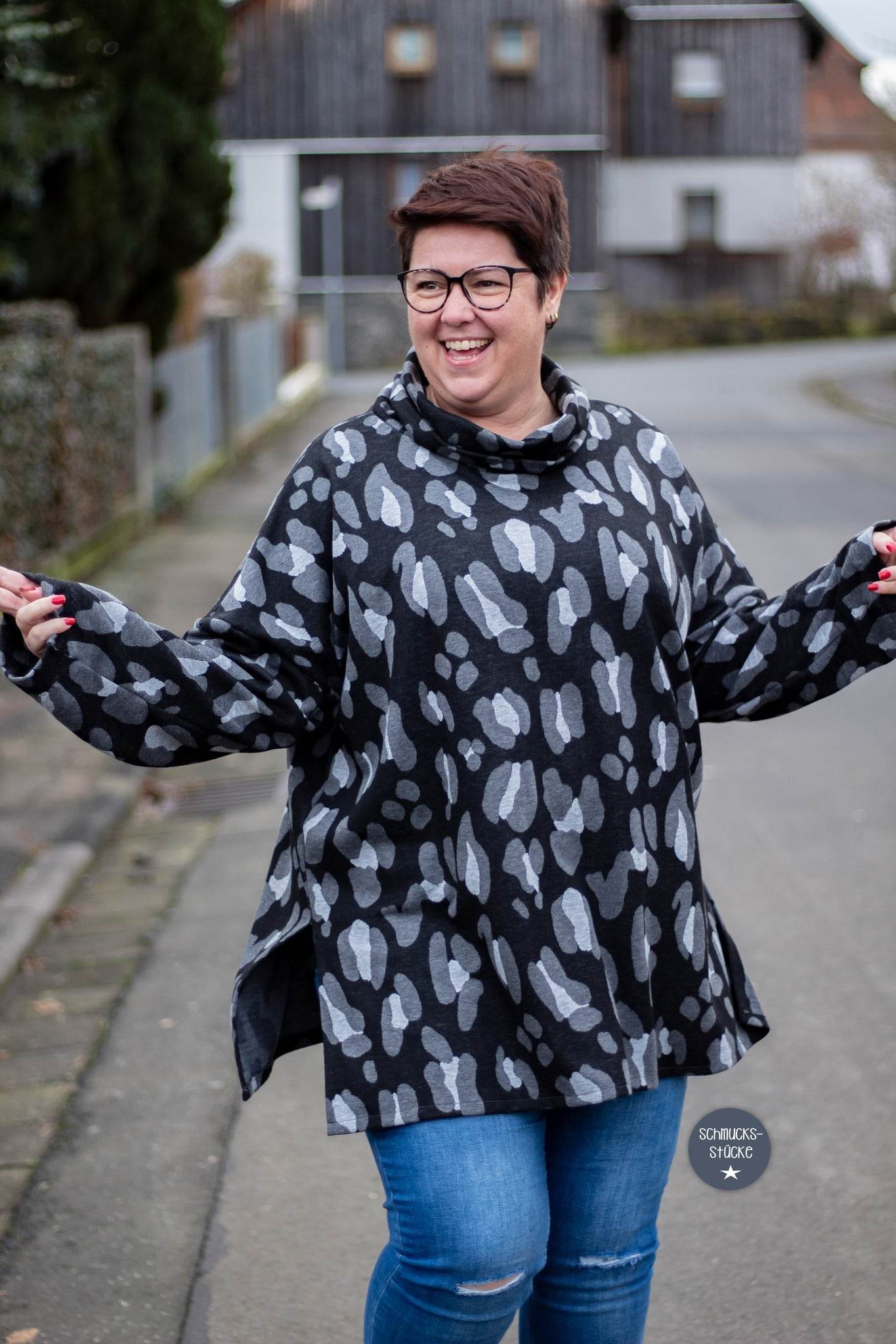 Schnittmuster Pullover SELBITZ Gr. 32-56 - Sewando