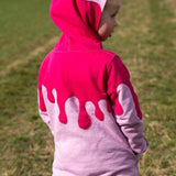 DIN A4 SPLASH Sweatjacke für 105cm-140cm Körpergröße PASSFORMGARANTIE - Sewando