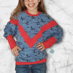 Schnittmuster Frühlingserwachen Kids Fledermausshirt Größe 56-164 - Sewando