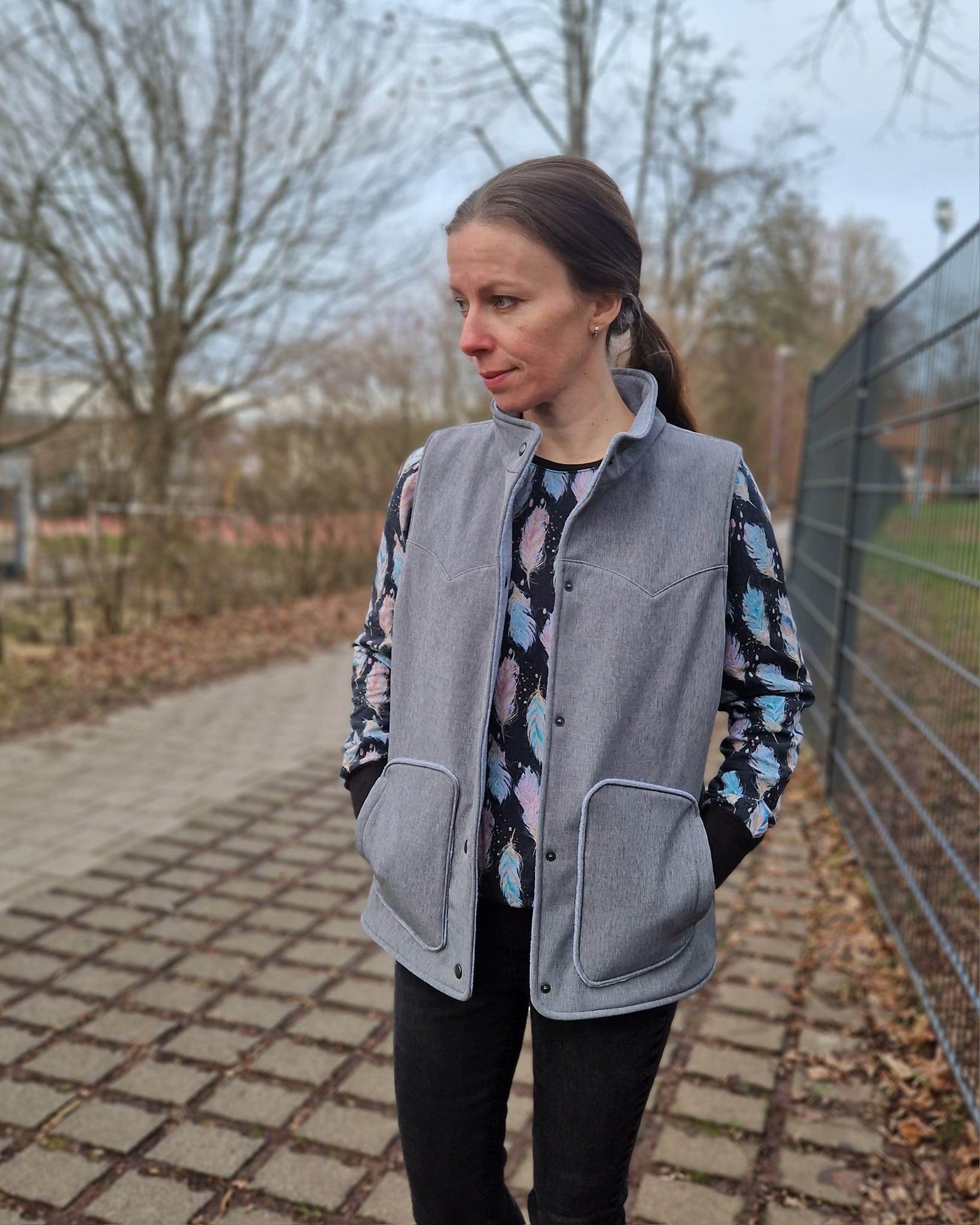 VENDLA.wendeweste | Damen | 32-52 | Schnitt : - Sewando