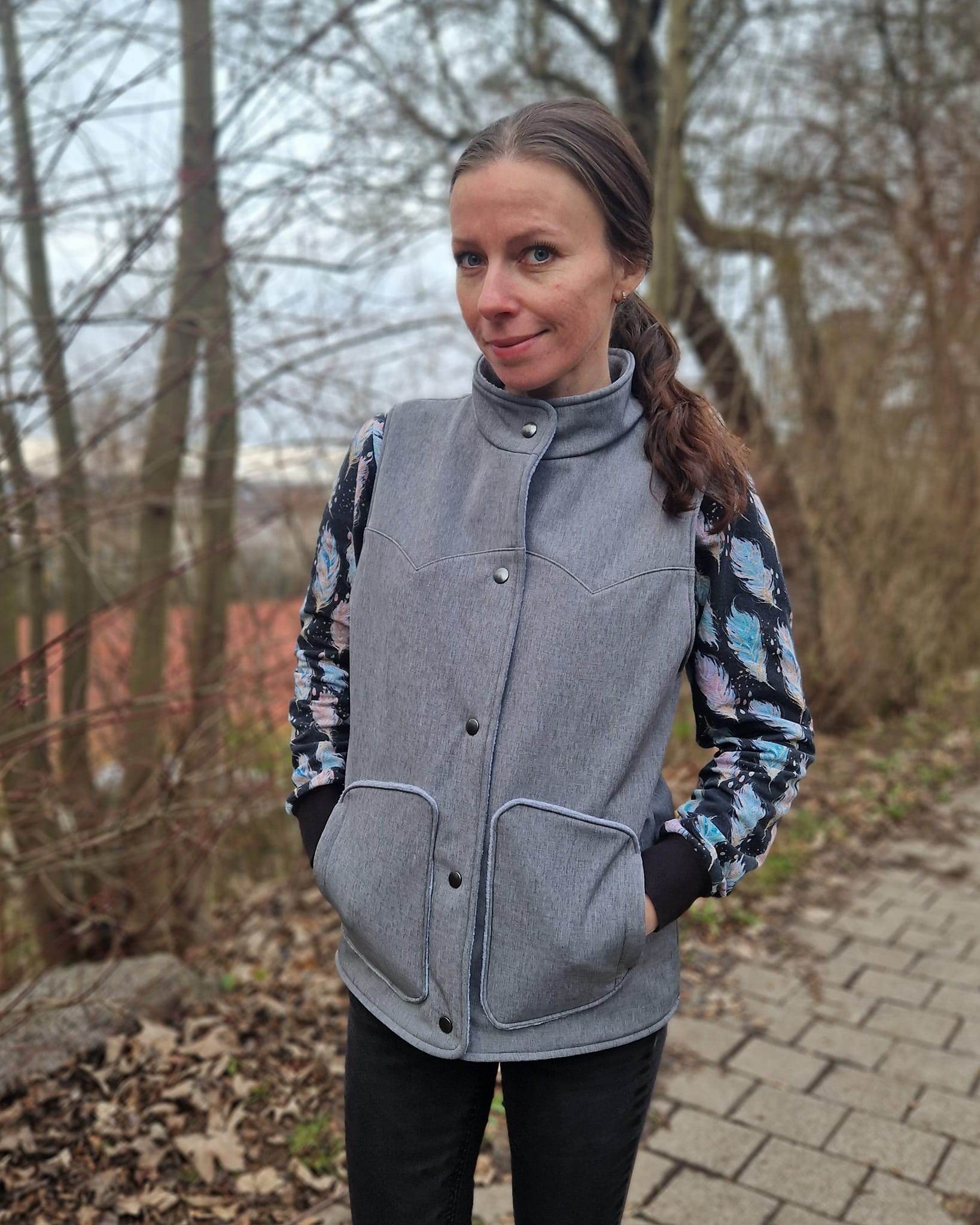 VENDLA.wendeweste | Damen | 32-52 | Schnitt : - Sewando