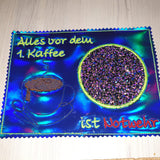Stickdatei - Mugrug "Alles vor dem 1. Kaffee ist Notwehr"