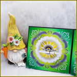 Digiset und Plott Sonnenblumenmandala, Plotterdatei, Sublimation, Digistamp, Digipaper - Sewando