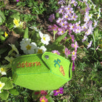 Stickdatei - ITH Osternest, Faltschale, Faltkorb - Sewando