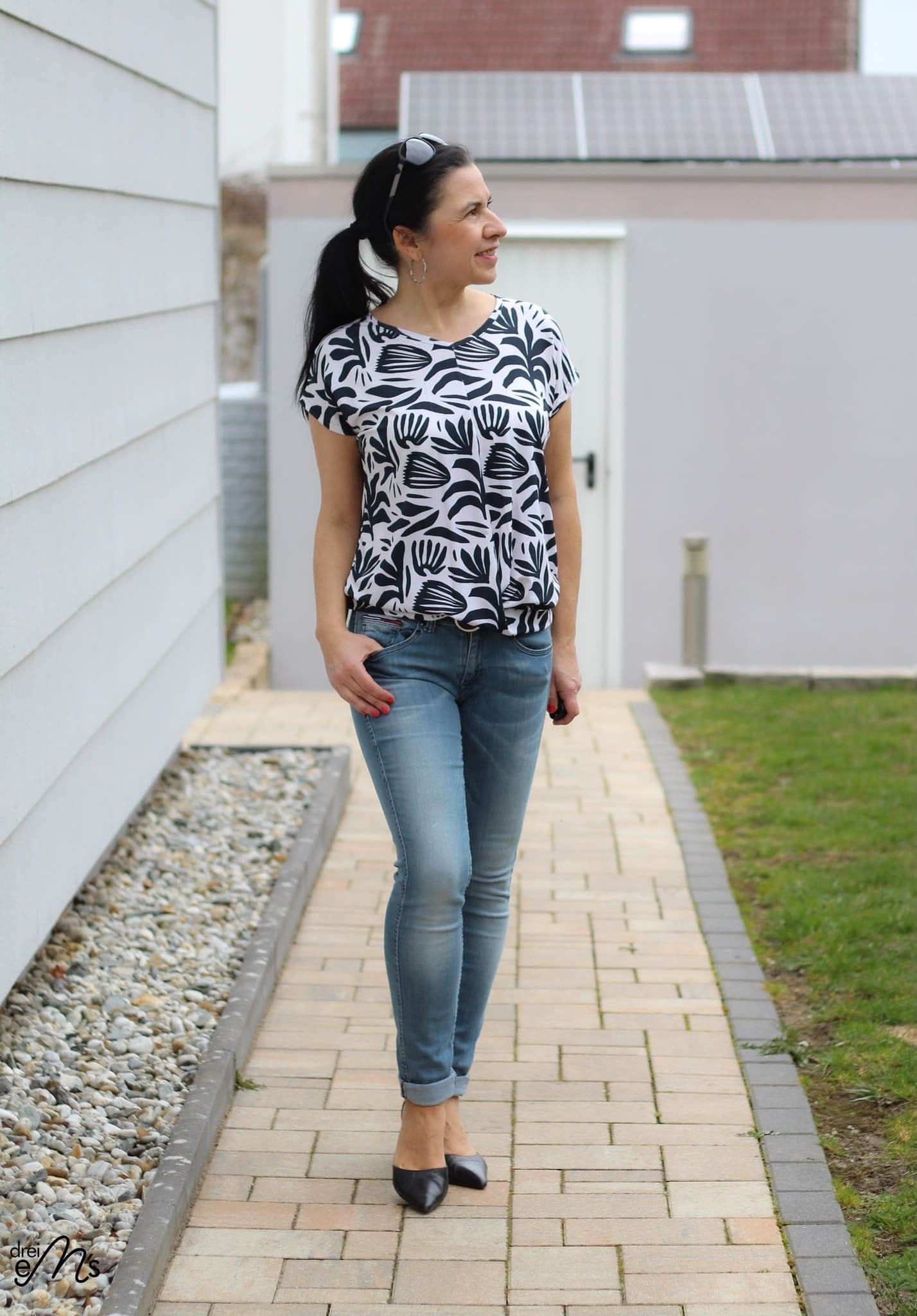 Schnittmuster Shirt ATTING Gr. 34-54 + Videotutorial : - Sewando