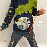 Schnittmuster *Boys Sweater Robin* #Hoodie Gr. 80-176 - Sewando