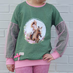 Schnittmuster *Girls Sweater Robin* #Hoodie Gr. 80-176 - Sewando