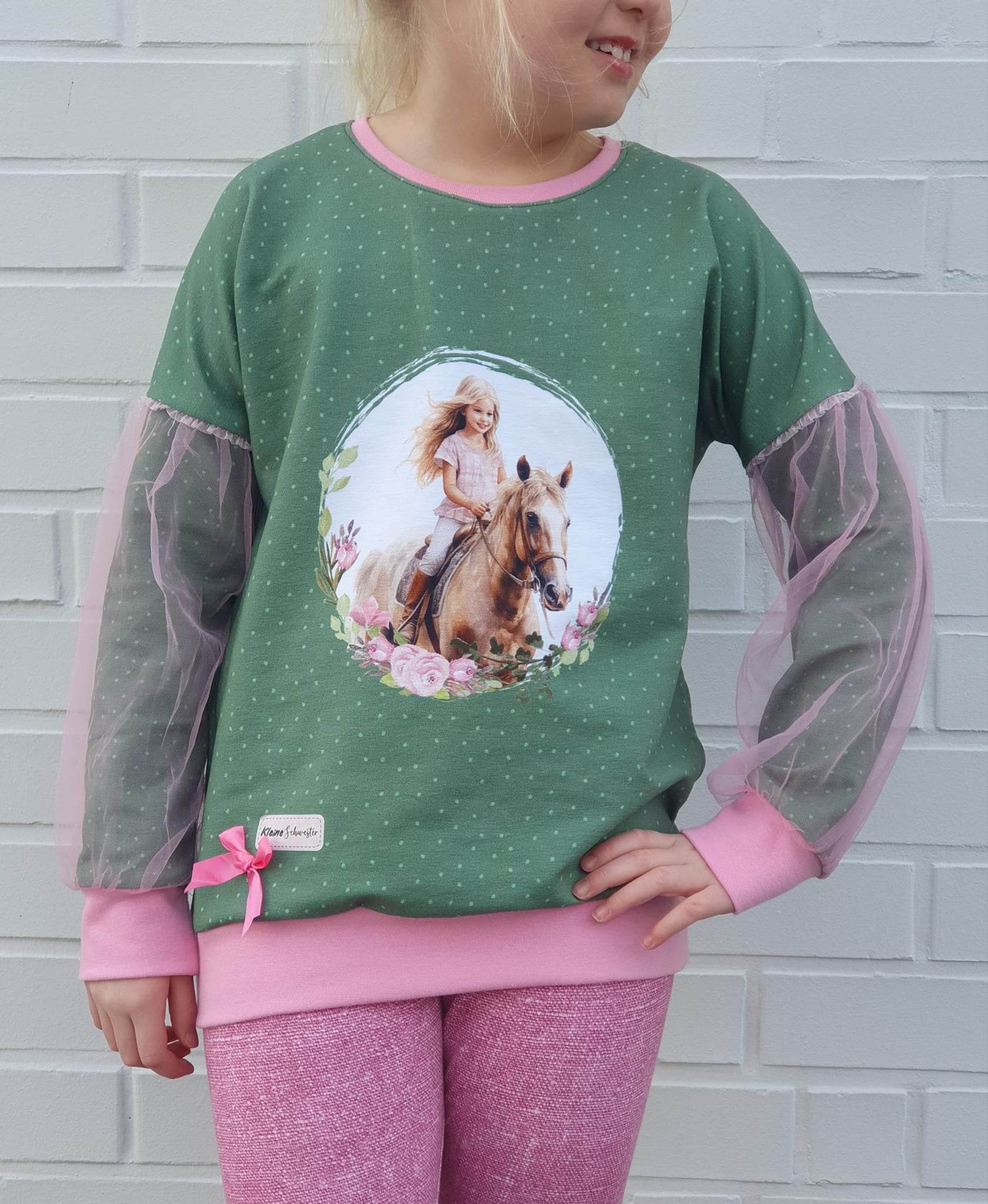 Schnittmuster *Girls Sweater Robin* #Hoodie Gr. 80-176 - Sewando