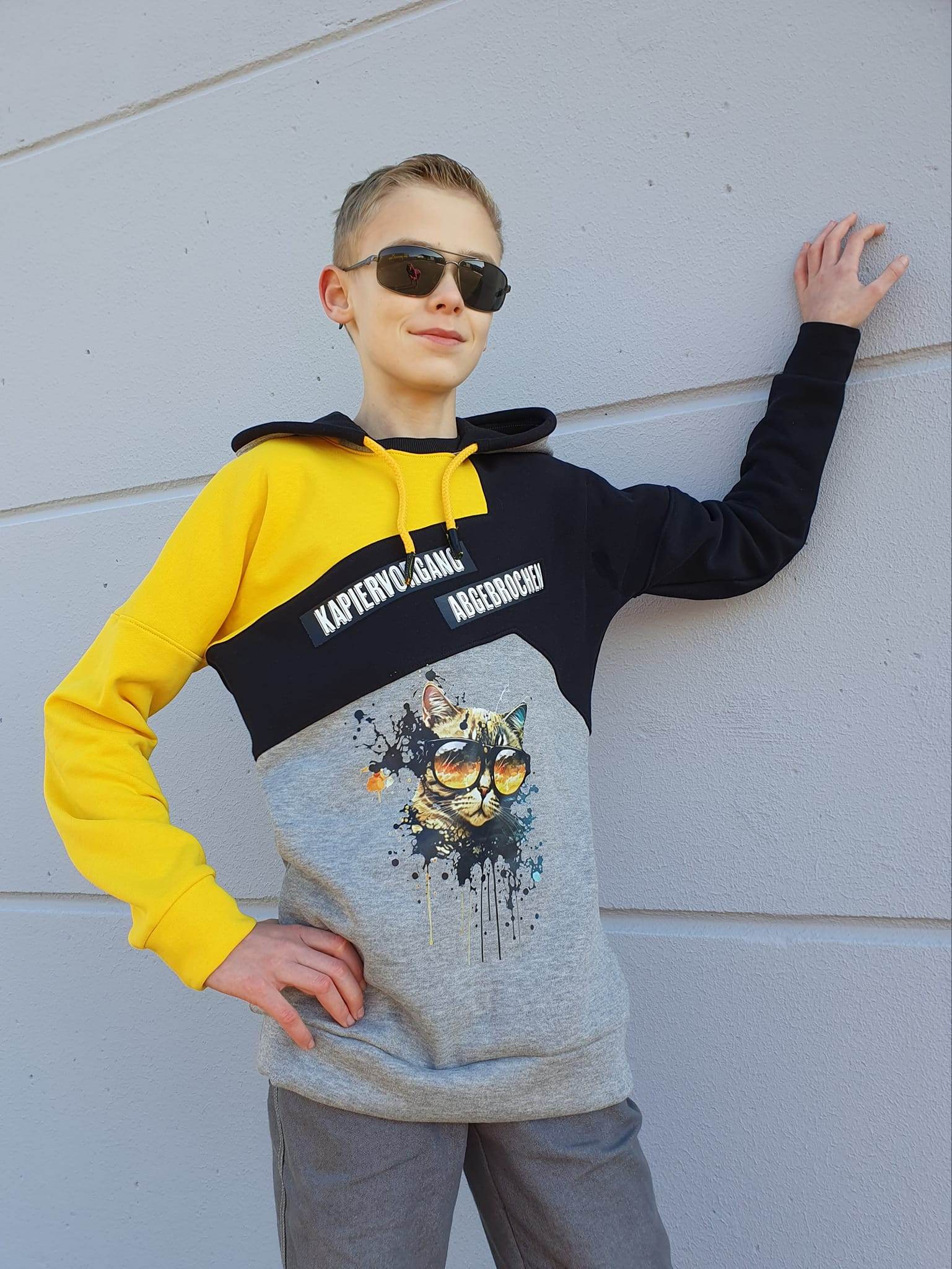 Schnittmuster *Boys Sweater Robin* #Hoodie Gr. 80-176 - Sewando