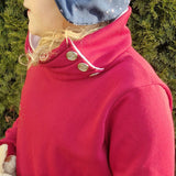 Schnittmuster Pullover kalte Falten Brise