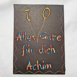 20x Stickdatei Ballonzahlen Satinstick - Sewando