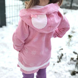Schnittmuster *Girls Sweater Robin* #Hoodie Gr. 80-176 - Sewando
