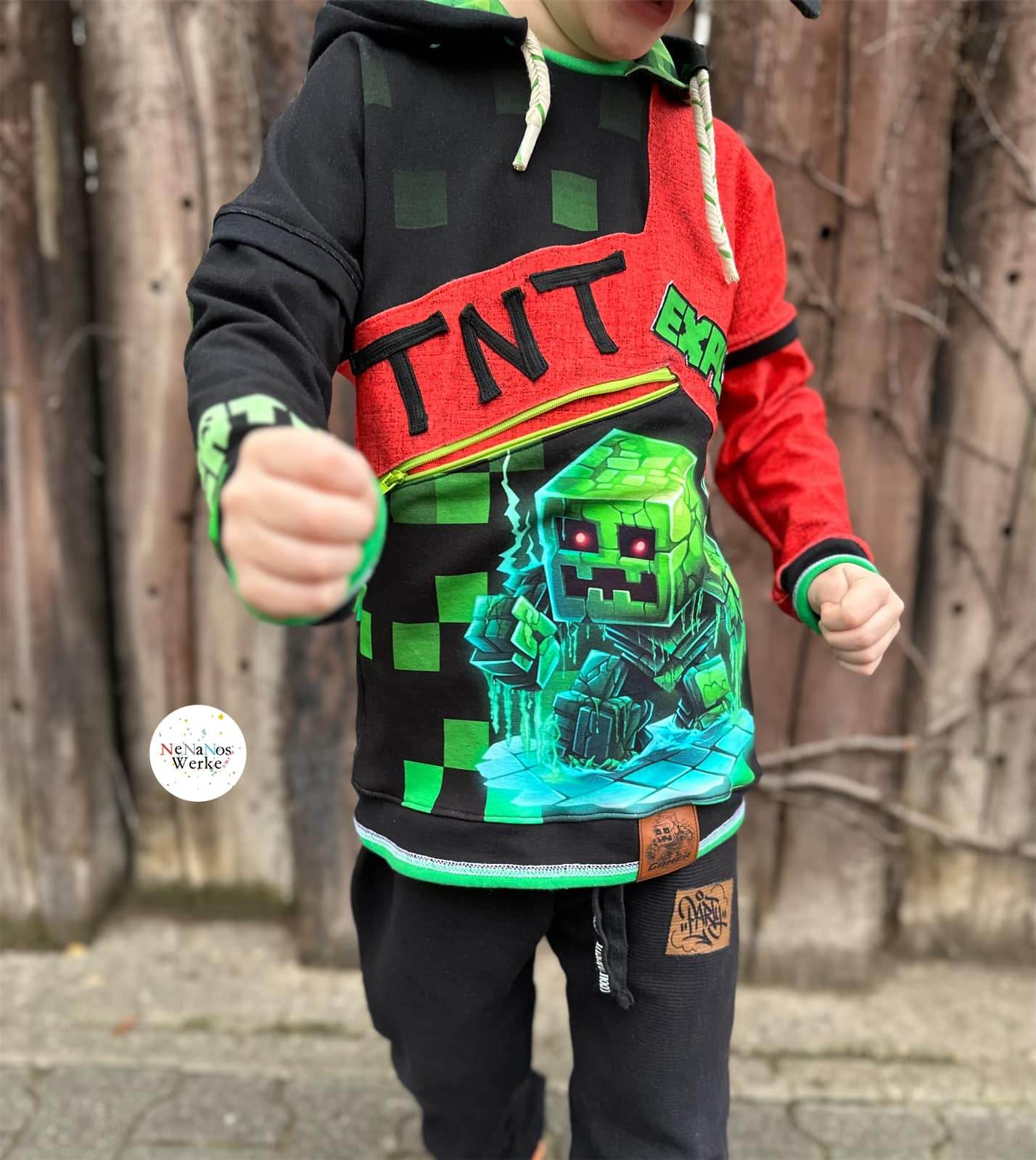 Schnittmuster Boys Sweater Robin für Jungen Gr. 80-176 - Sewando