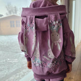 Schnittmuster *Girls Sweater Robin* #Hoodie Gr. 80-176 - Sewando