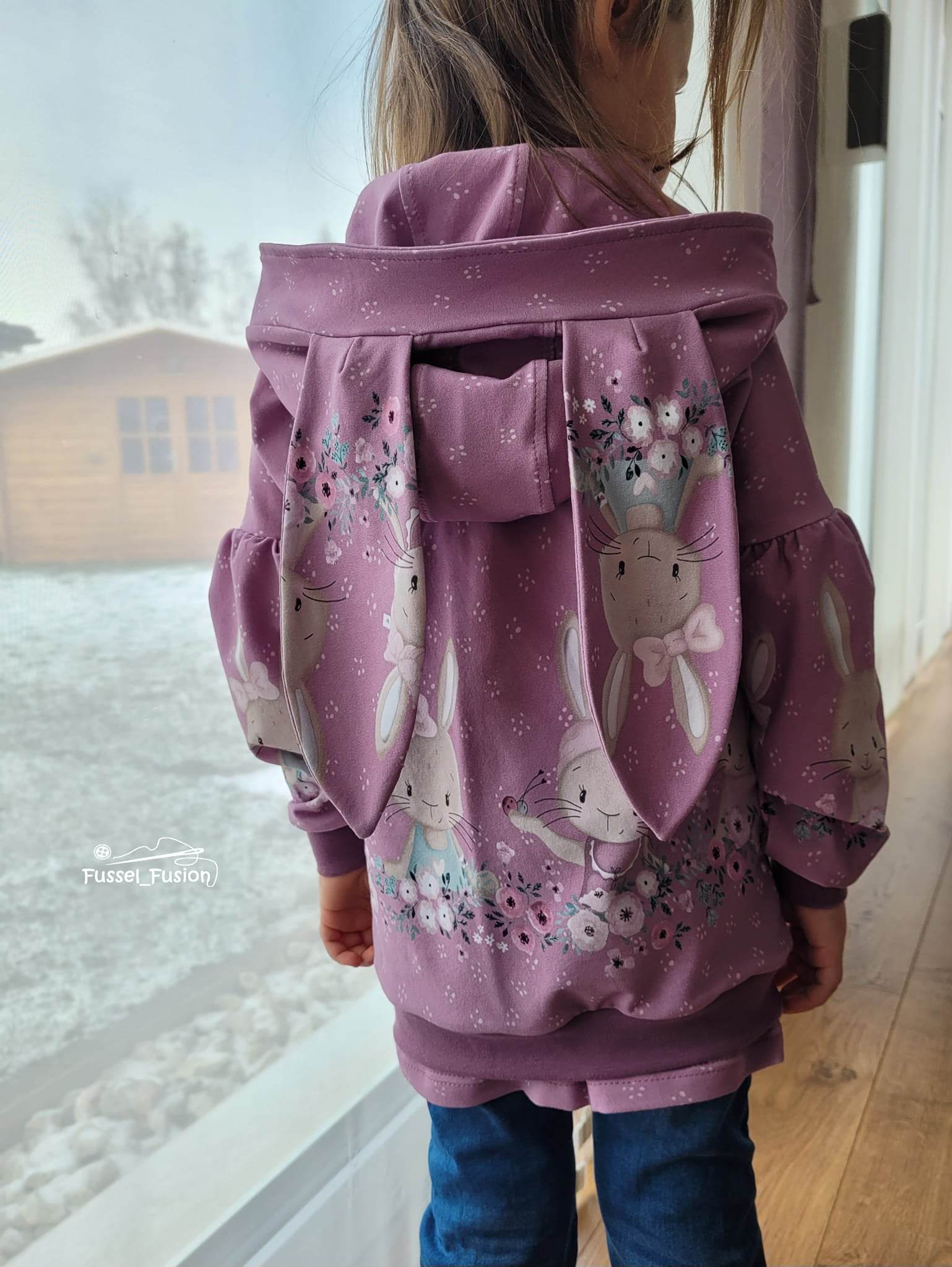 Schnittmuster *Girls Sweater Robin* #Hoodie Gr. 80-176 - Sewando
