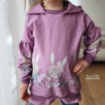 Schnittmuster *Girls Sweater Robin* #Hoodie Gr. 80-176 - Sewando