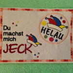 Stickdatei - Button ALAAF & HELAU - Sewando