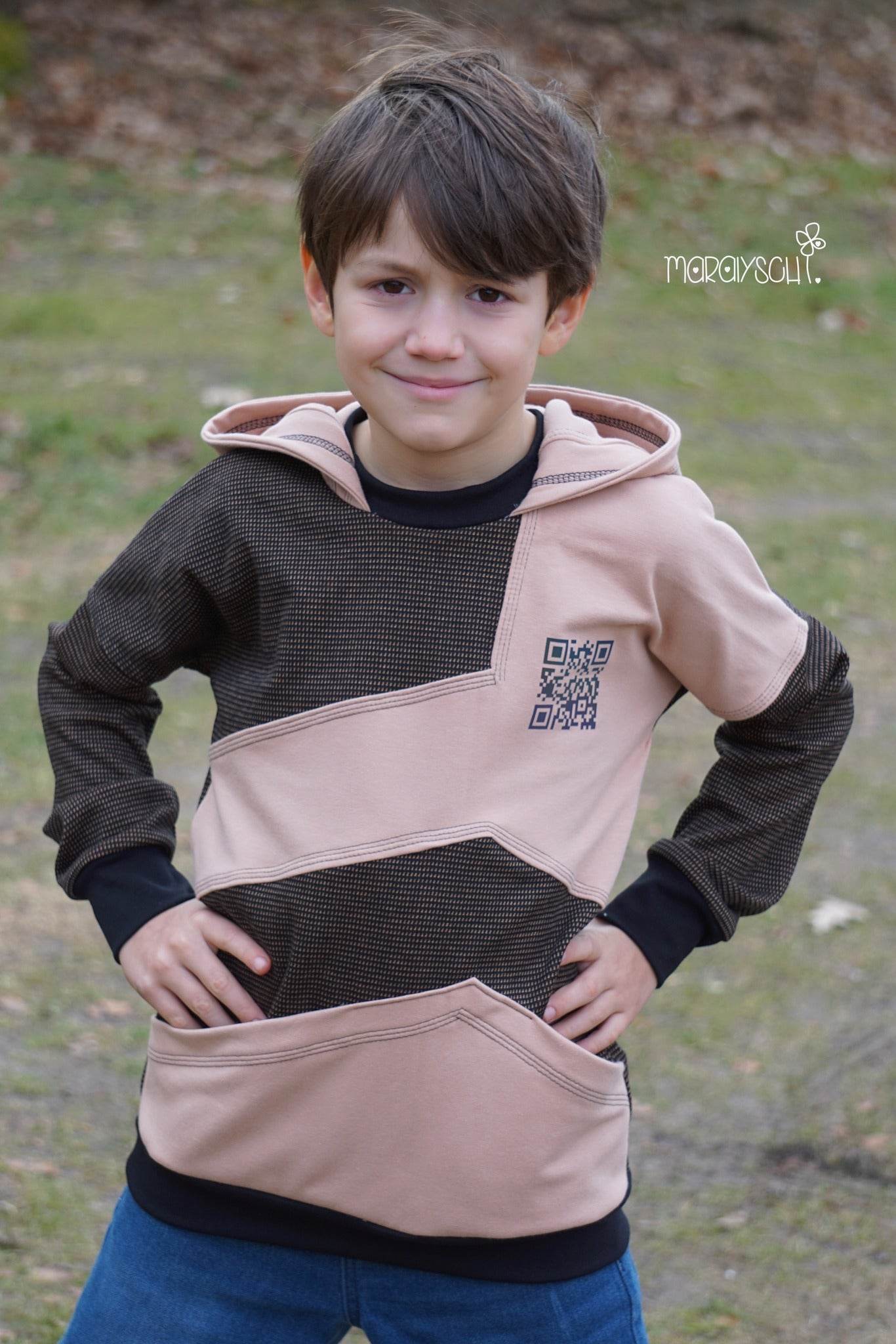 Schnittmuster Boys Sweater Robin für Jungen Gr. 80-176 - Sewando