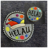 Stickdatei - Button ALAAF & HELAU - Sewando