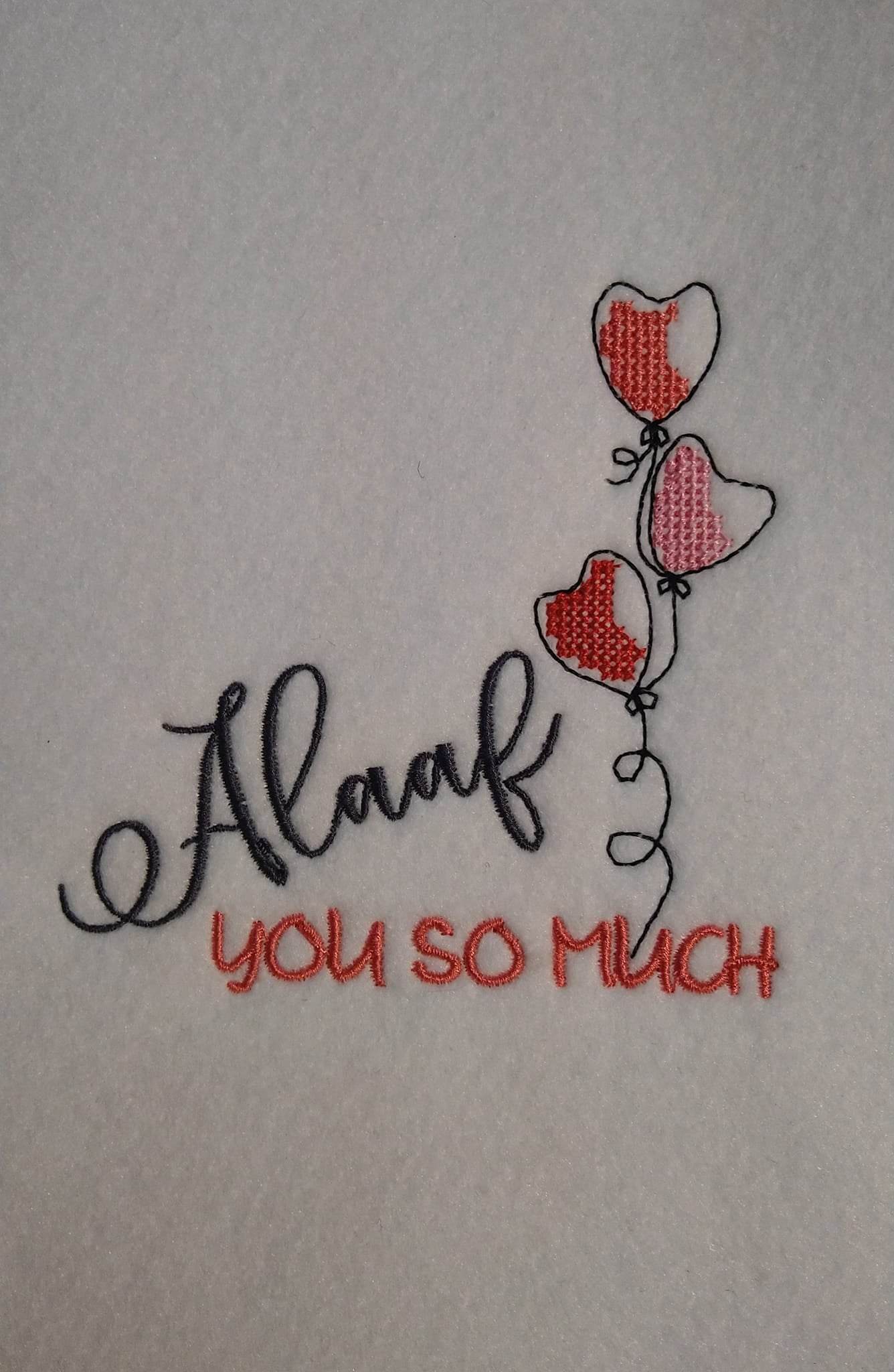 Stickdatei - Alaaf you so much - Sewando