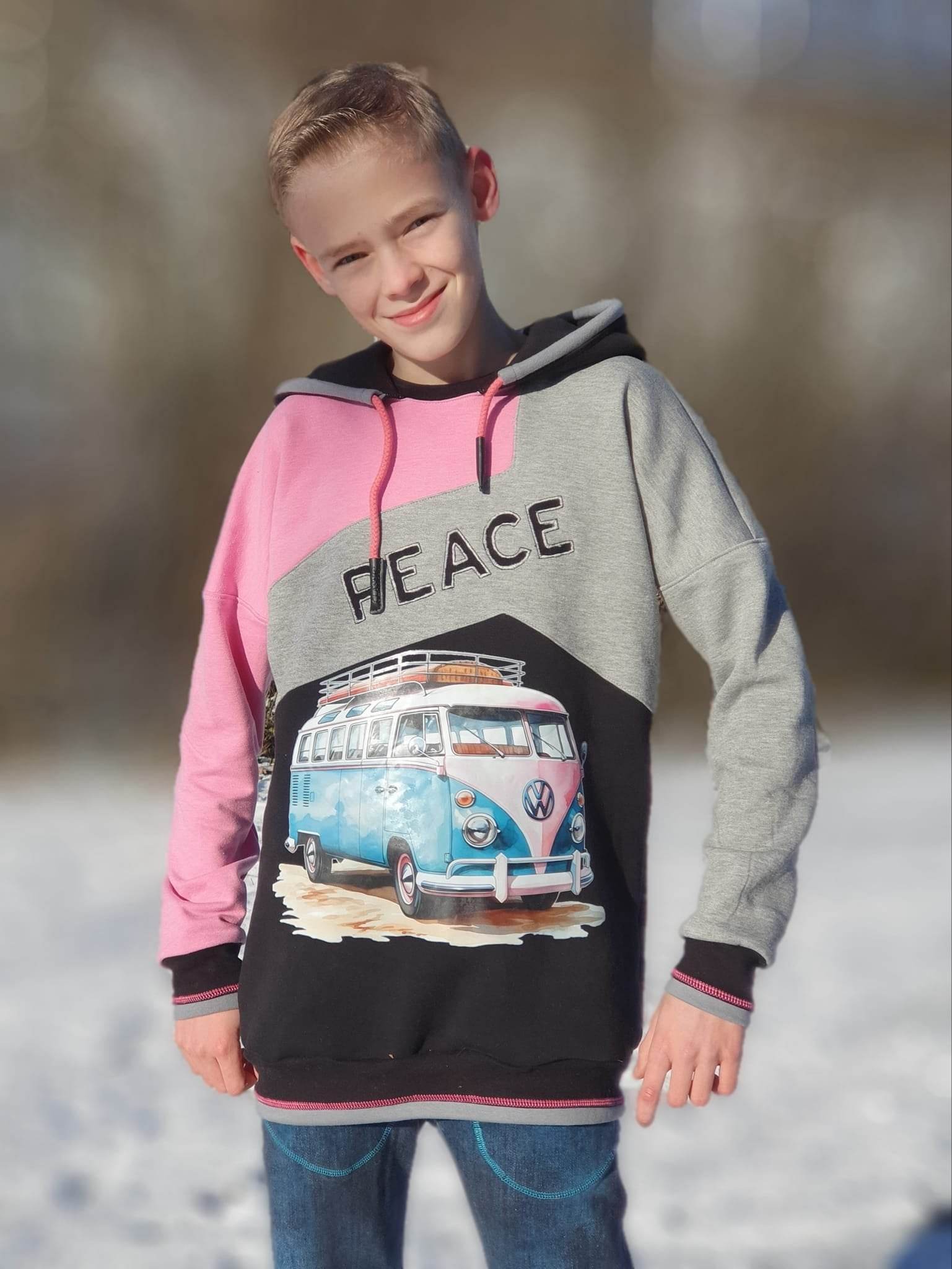 Schnittmuster Boys Sweater Robin für Jungen Gr. 80-176 - Sewando