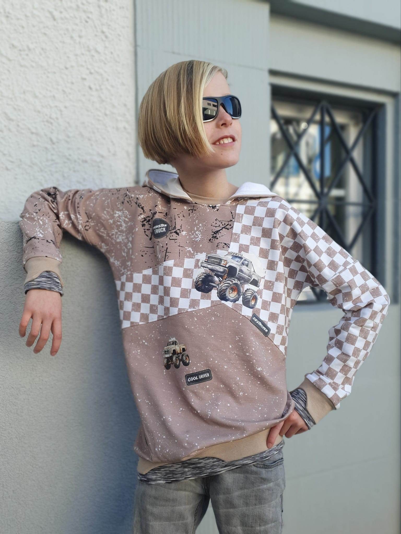Schnittmuster Boys Sweater Robin für Jungen Gr. 80-176 - Sewando