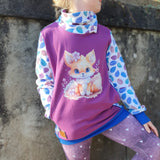 Schnittmuster Pullover kalte Falten Brise