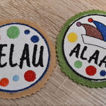 Stickdatei - Button ALAAF & HELAU - Sewando