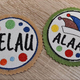 Stickdatei - Button ALAAF & HELAU - Sewando