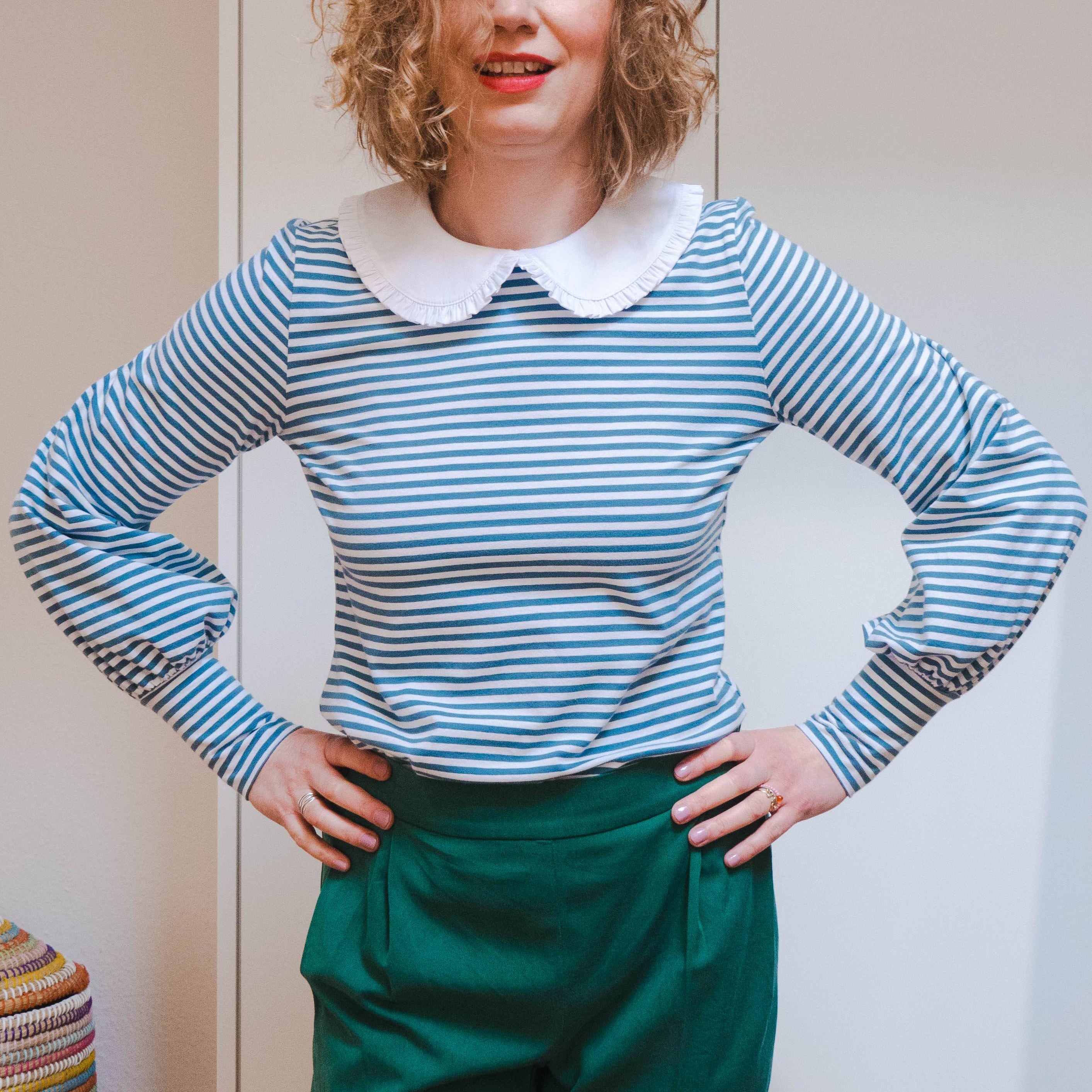 Svea Top Gr. 34 - 52 sewing pattern and instructions - Sewando