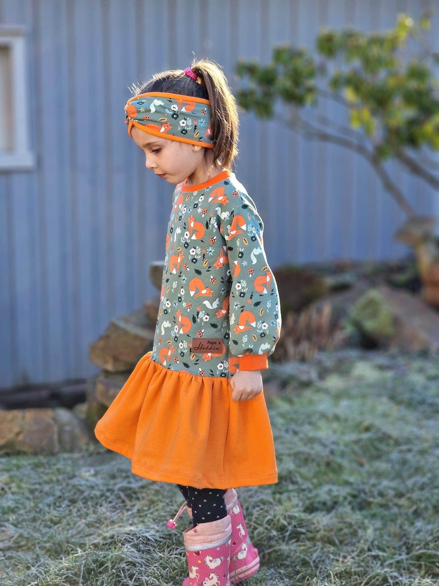 Schnittmuster Sweatkleid Tina Gr. 86-140 - Sewando