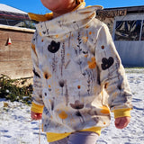 Schnittmuster Pullover kalte Falten Brise