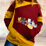 Panel-Hoodie, Schnittmuster Grösse 74-164 - Sewando