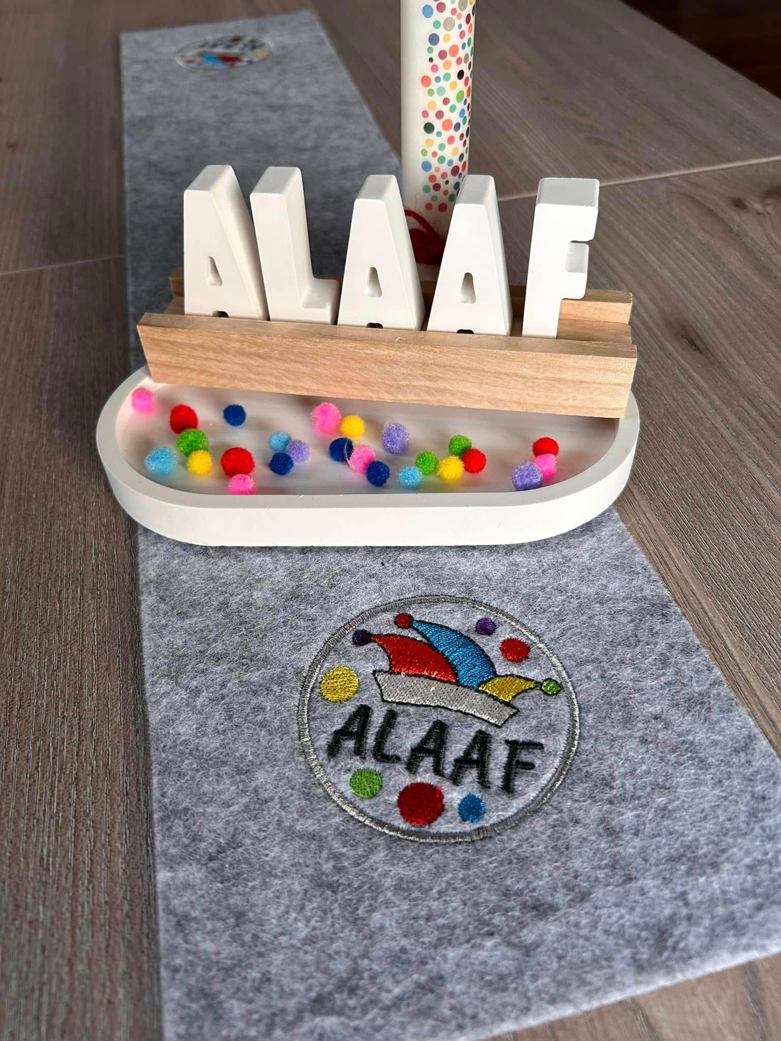 Stickdatei - Button ALAAF & HELAU - Sewando