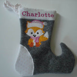 Stickdatei Weihnachten Tiere Applikation 13x18 Set 220 - Sewando
