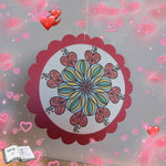Digistamp Herz Mandala, Plotterdatei, Sublimation, Drucken, ! - Sewando