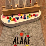 Stickdatei - Button ALAAF & HELAU - Sewando