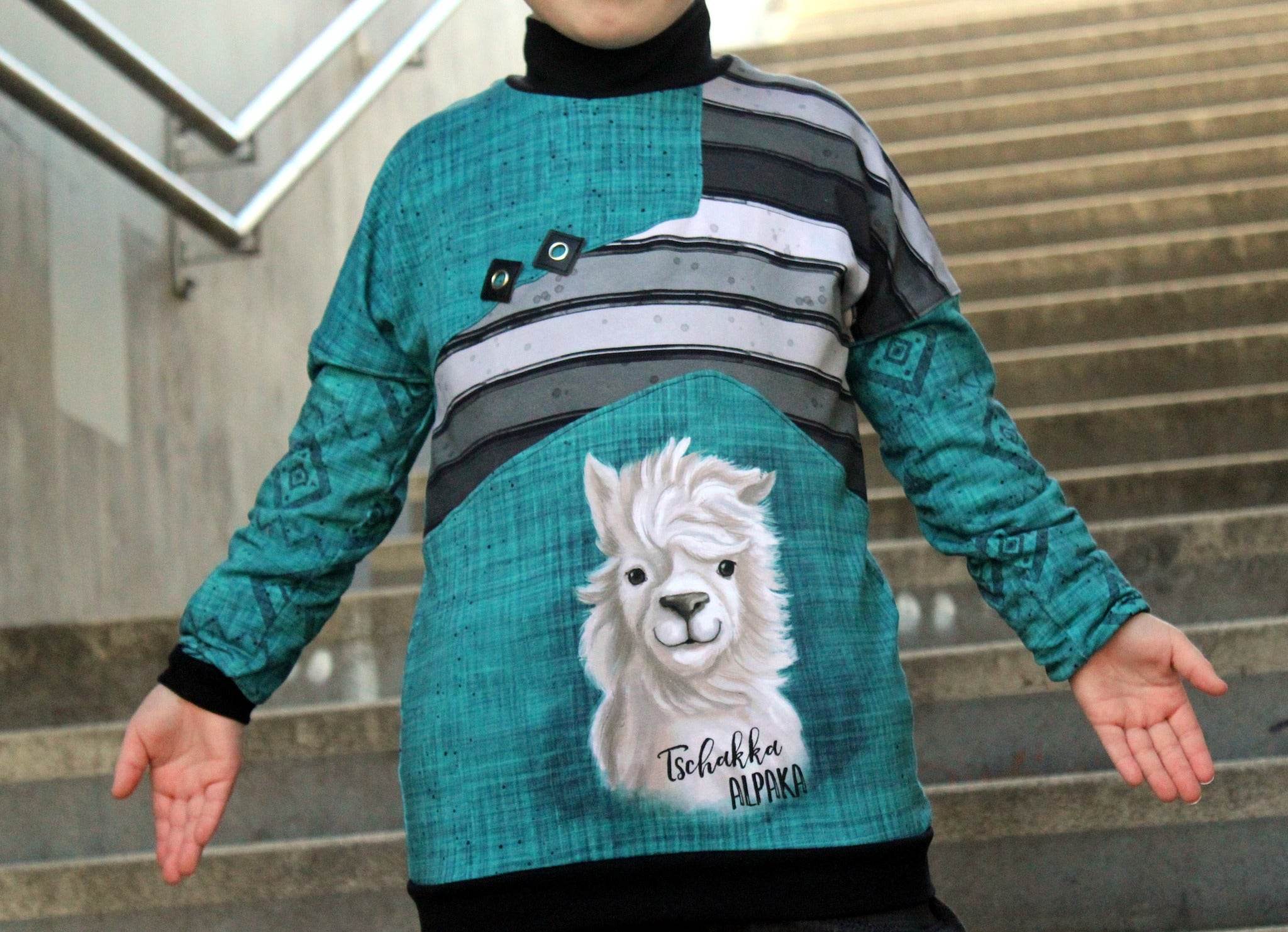 Schnittmuster *Boys Sweater Robin* #Hoodie Gr. 80-176 - Sewando