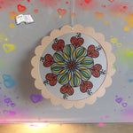 Digistamp Herz Mandala, Plotterdatei, Sublimation, Drucken, ! - Sewando