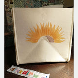 6x Stickdatei "Sonnenblume" leichter Vollstick