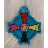 Stickdatei - Anhänger "Buntes-Verdienstkreuz"