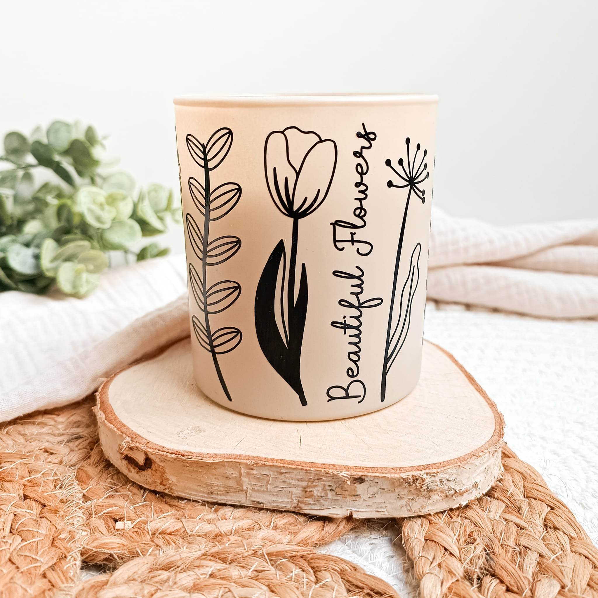 Plotterdatei Blumengruß - Sewando