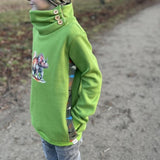 Schnittmuster Pullover kalte Falten Brise