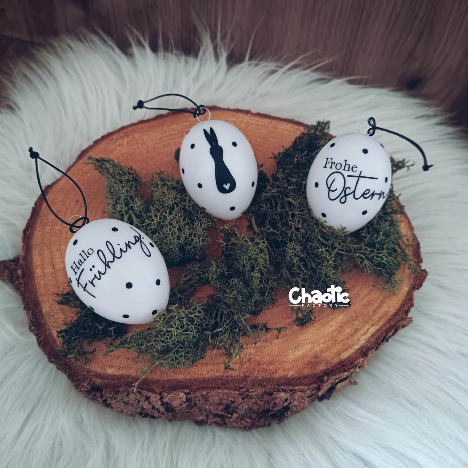 Plotterdatei Ostergrüße - Sewando