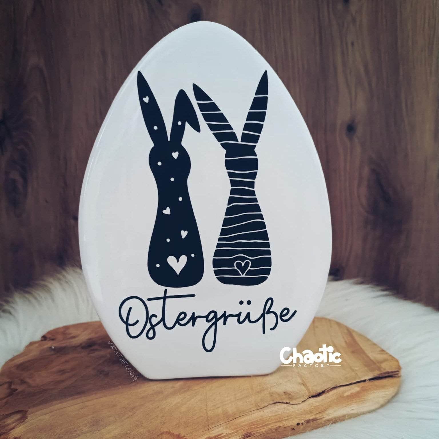 Plotterdatei Ostergrüße - Sewando