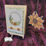 Digiset Blütenkreis, Digistamp, Digipaper, Plotterdatei, Sublimation, Druck - Sewando